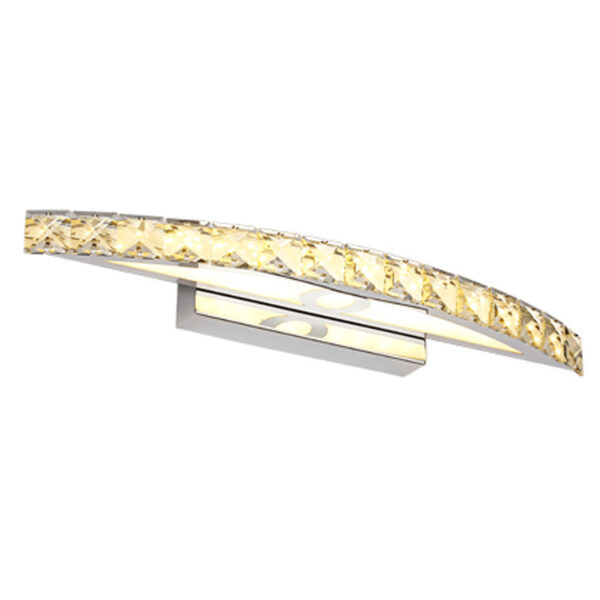 Fine Lustre Crystal LED Vanity Light Fixture - Image 8