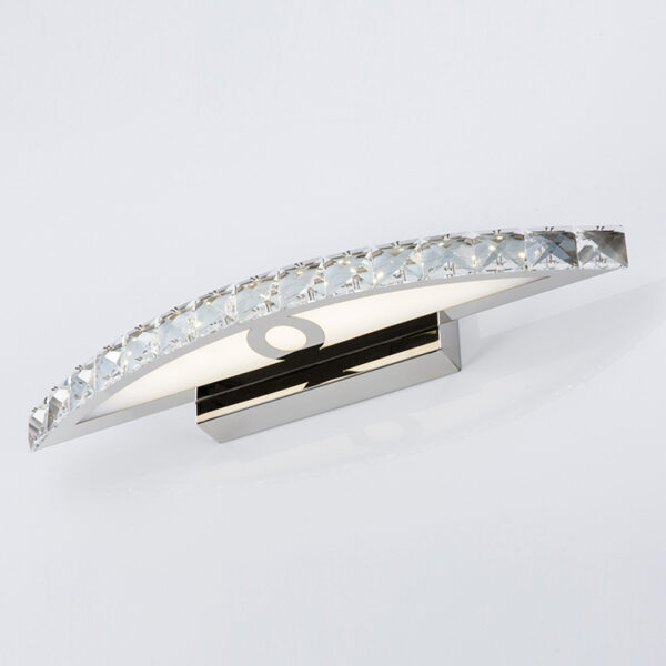 Fine Lustre Crystal LED Vanity Light Fixture - Image 5