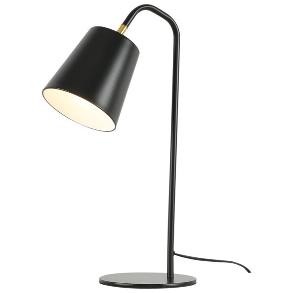 Metal Angle Adjustable Black LED Desk Lamp - Image 7