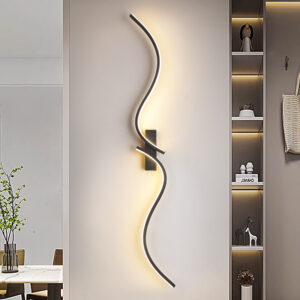 Double S Aesthetic LED Wall Lights