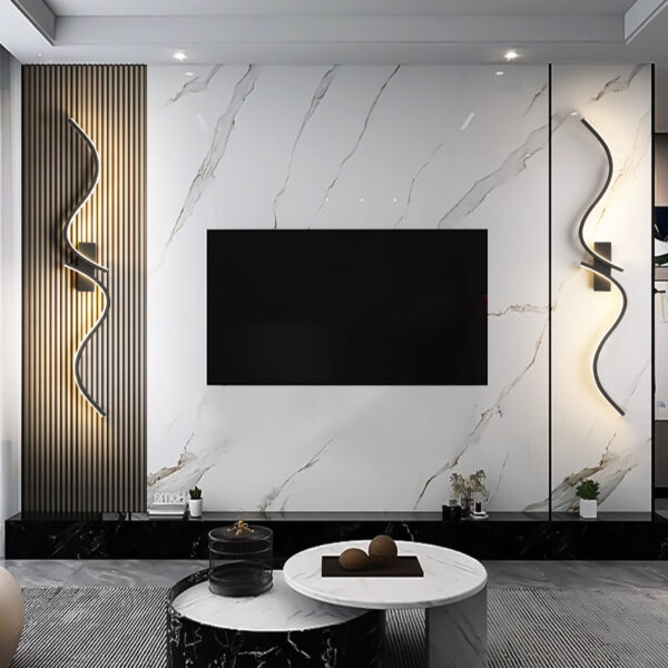 Double S Aesthetic LED Wall Lights - Image 4