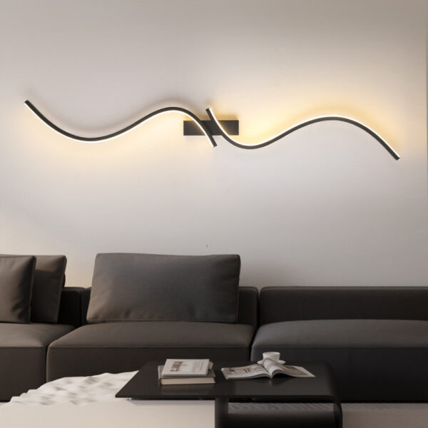 Double S Aesthetic LED Wall Lights - Image 6