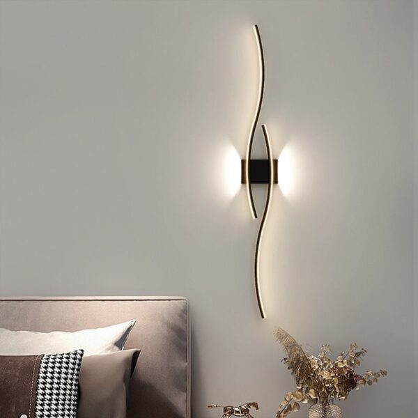 Double S Aesthetic LED Wall Lights - Image 7