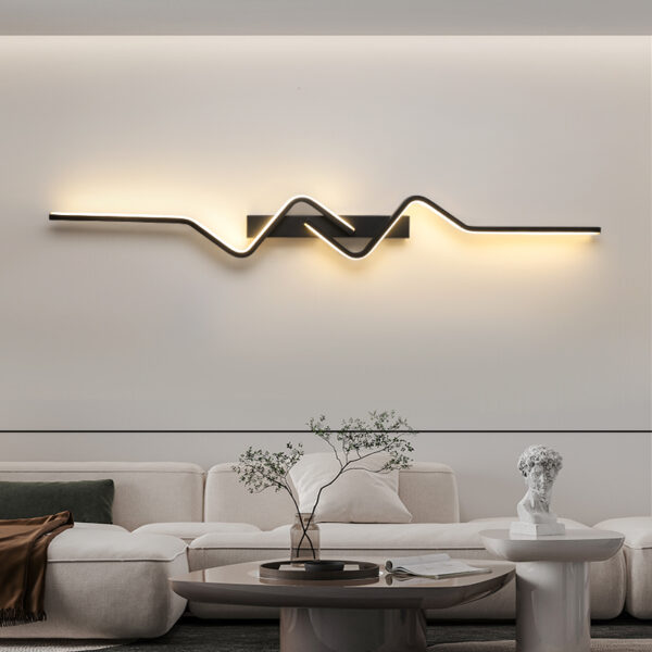 Creative Double Z Sleek LED Wall Lamp - Image 4