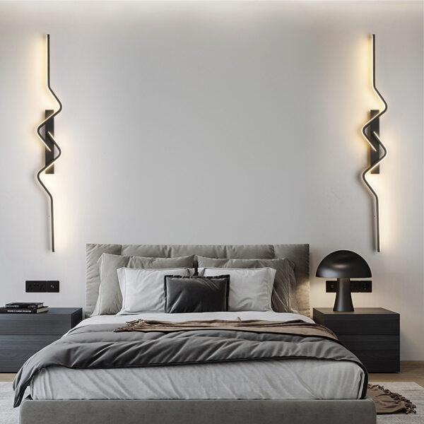 Creative Double Z Sleek LED Wall Lamp - Image 5