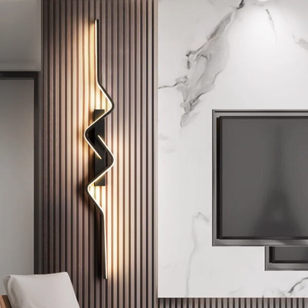 Creative Double Z Sleek LED Wall Lamp - Image 6