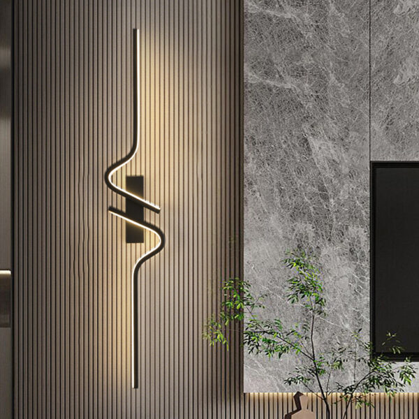 Creative Double Z Sleek LED Wall Lamp - Image 7
