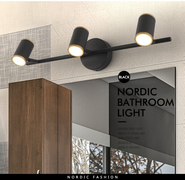 Versatile Multi-Head LED Bathroom Wall Sconce Ceiling Light - Image 5