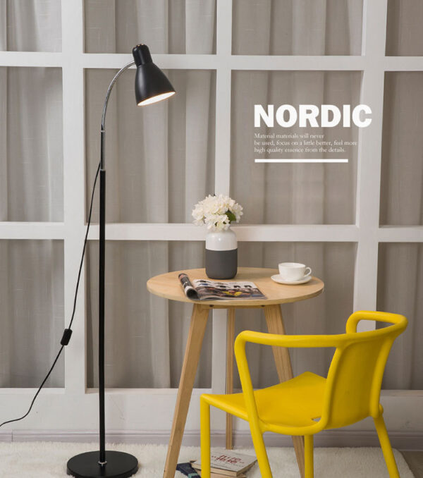 Flexible Neck Sleek Standing Floor Light - Image 7