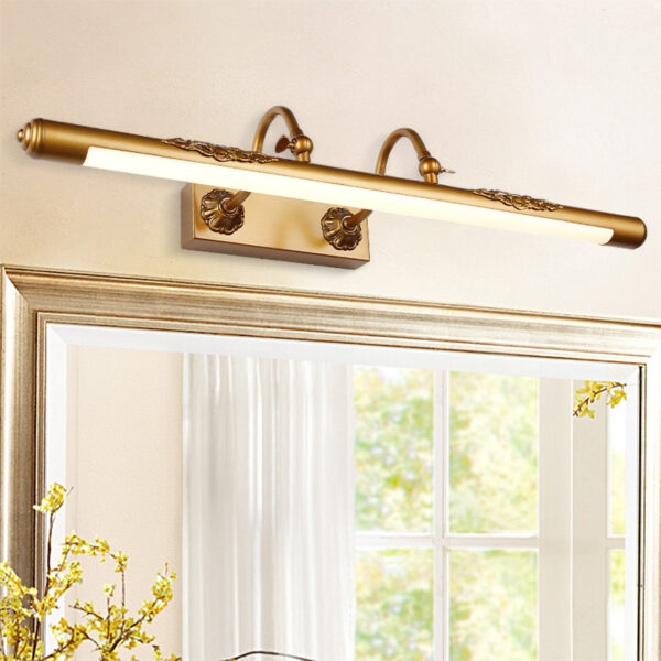 Retro Style Luxury LED Bathroom Mirror Light Fixture - Image 2