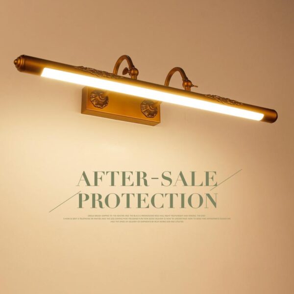Retro Style Luxury LED Bathroom Mirror Light Fixture - Image 6