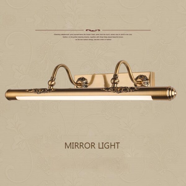 Retro Style Luxury LED Bathroom Mirror Light Fixture - Image 5