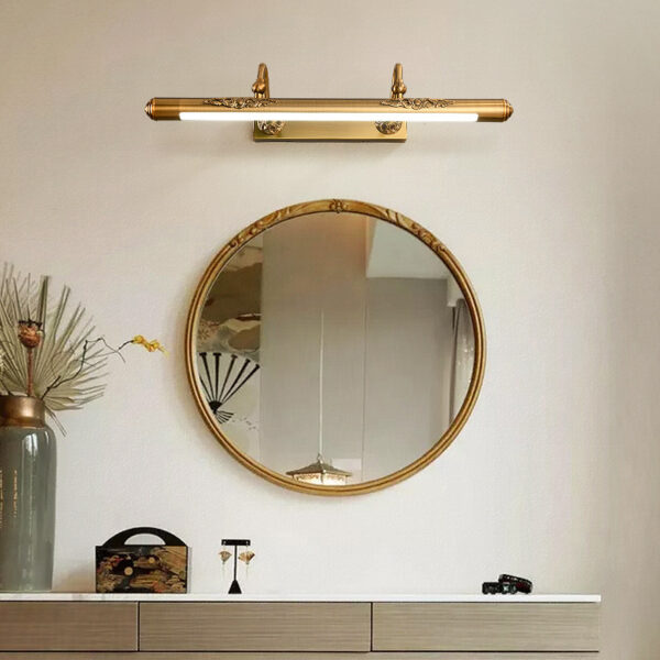 Retro Style Luxury LED Bathroom Mirror Light Fixture - Image 4
