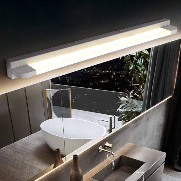 Modern Clean Simple LED Bathroom Over Mirror Light - Image 4