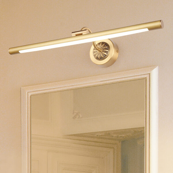 High End Luxury Copper LED Mirror Front Light - Image 6