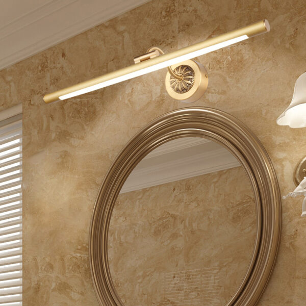 High End Luxury Copper LED Mirror Front Light - Image 5