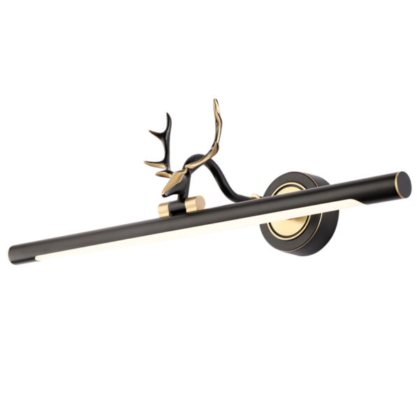 Full Copper Antler Shape Bathroom Mirror Lamp - Image 8