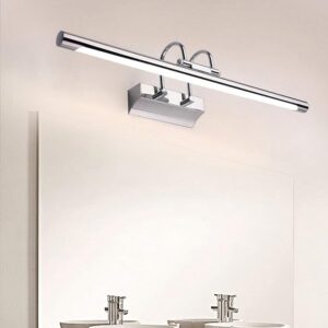 Stainless Bathroom Vanity Light Fixture