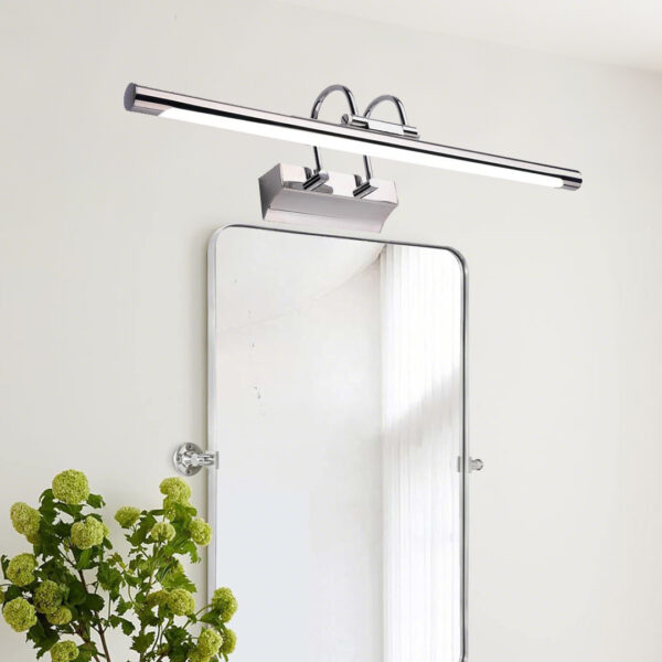 Stainless Bathroom Vanity Light Fixture - Image 3