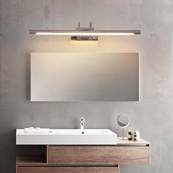 Stainless Bathroom Vanity Light Fixture - Image 4