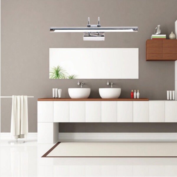 Stainless Bathroom Vanity Light Fixture - Image 5
