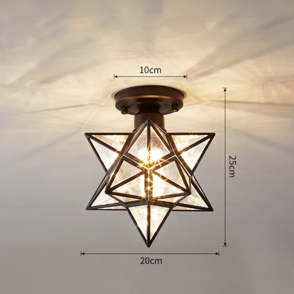 Crystal Lustre Entrance Hallway Ceiling Lamp - Image 5