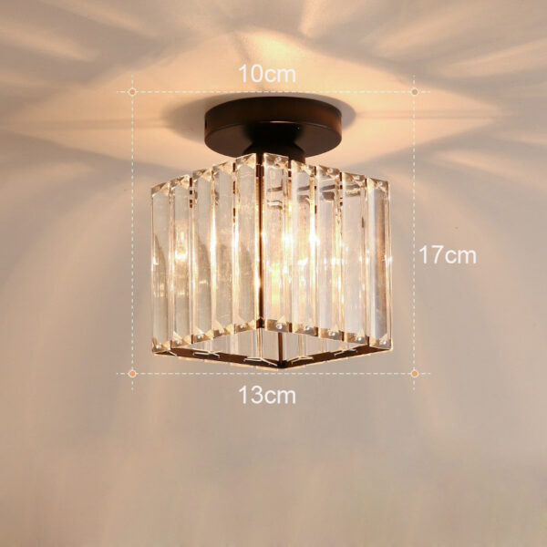 Crystal Lustre Entrance Hallway Ceiling Lamp - Image 7