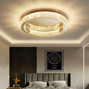 Prime Quality Round Crystal LED Chandelier Ceiling Light