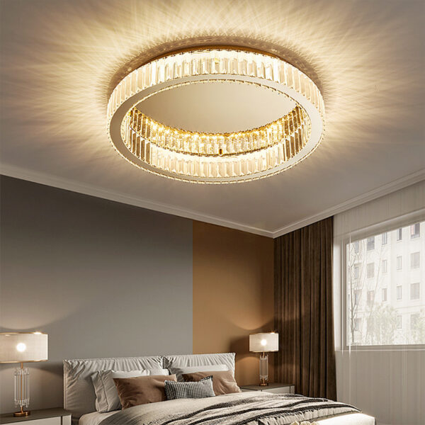 Prime Quality Round Crystal LED Chandelier Ceiling Light - Image 2