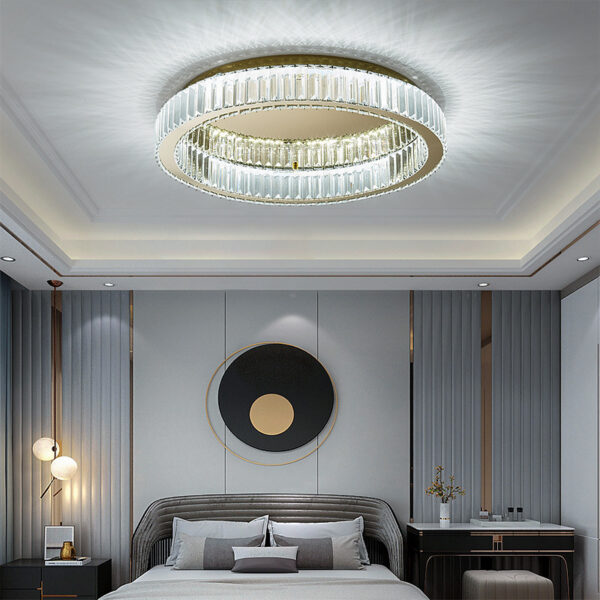 Prime Quality Round Crystal LED Chandelier Ceiling Light - Image 4