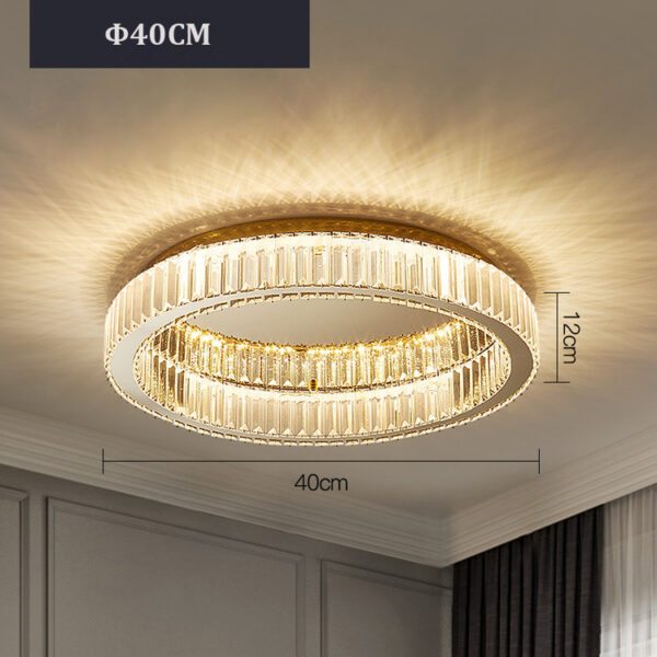 Prime Quality Round Crystal LED Chandelier Ceiling Light - Image 5