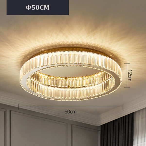 Prime Quality Round Crystal LED Chandelier Ceiling Light - Image 6