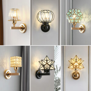 Personality Luxury Crystal Small Wall Light