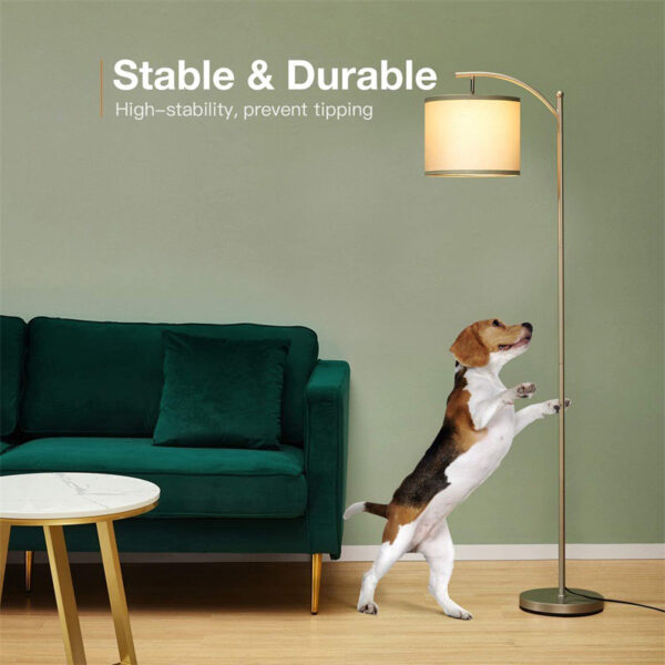 Aesthetic Comfortable Arched Fishing Floor Lamp - Image 2