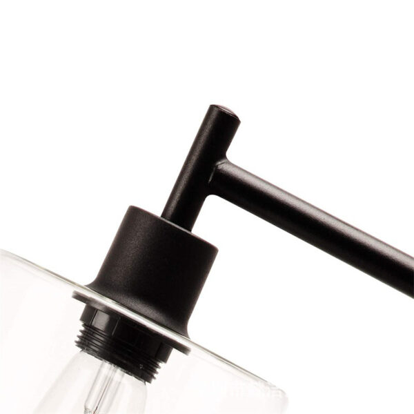 Clear Glass Shade Sturdy Standing Floor Lights - Image 8