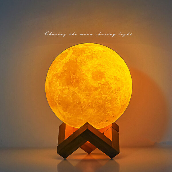 Home Office Decor LED Moon Lamp Planet Desk Light - Image 5
