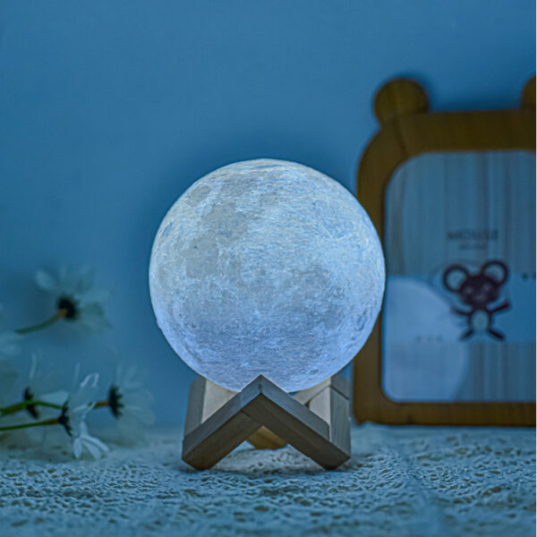Home Office Decor LED Moon Lamp Planet Desk Light - Image 6