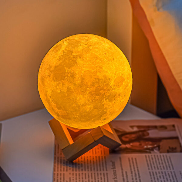 Home Office Decor LED Moon Lamp Planet Desk Light - Image 7