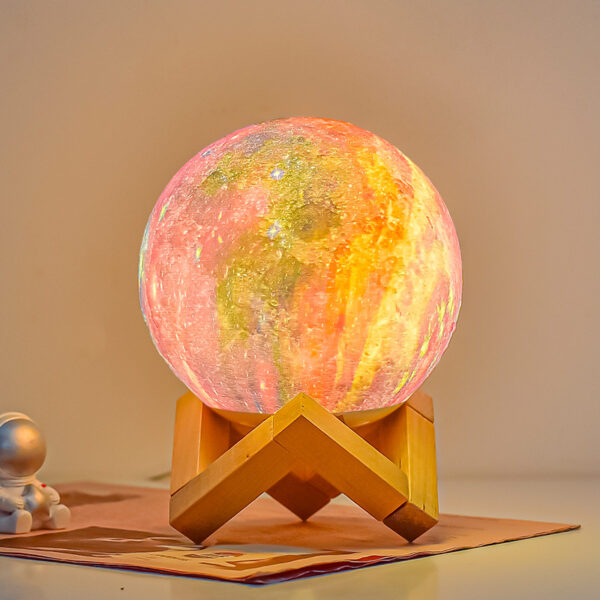 Home Office Decor LED Moon Lamp Planet Desk Light - Image 4