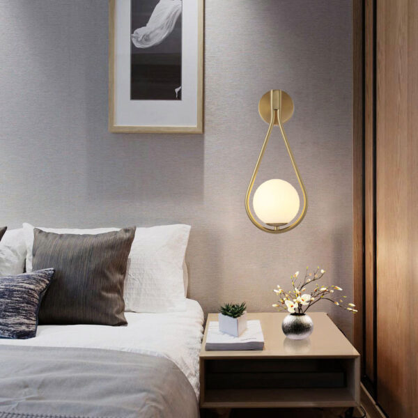 Modern Nordic Waterdrop Wall Lamp - Image 2