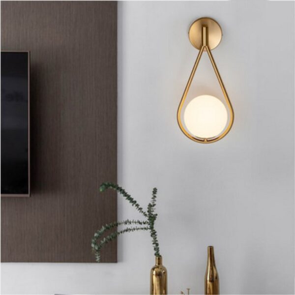 Modern Nordic Waterdrop Wall Lamp - Image 3