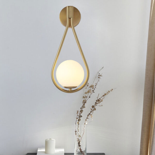 Modern Nordic Waterdrop Wall Lamp - Image 4