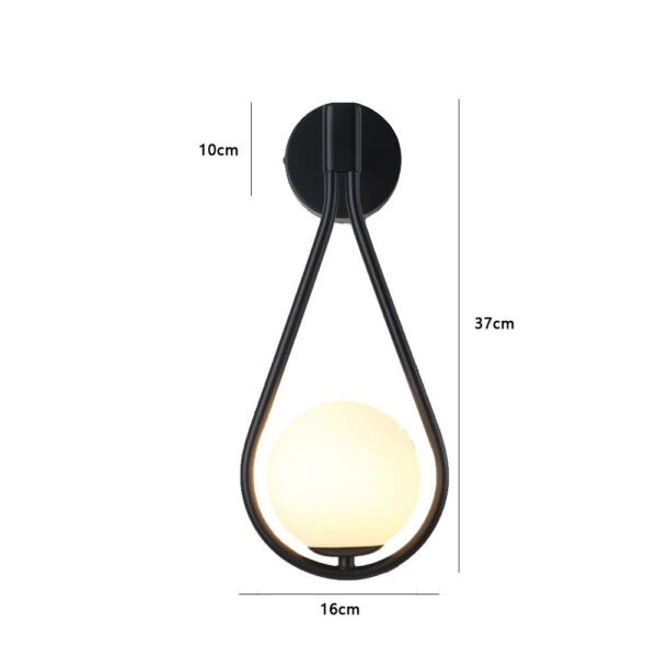 Modern Nordic Waterdrop Wall Lamp - Image 7