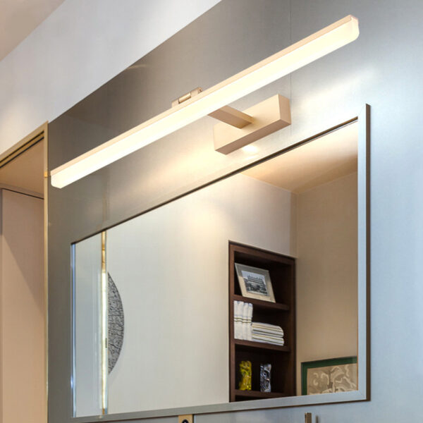Angle Adjustable Aluminum LED Bathroom Mirror Lighitng - Image 2