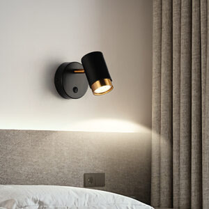 Angle Adjustable Hotel Bedside LED Wall Lamps