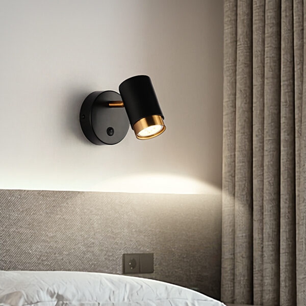 Angle Adjustable Hotel Bedside LED Wall Lamps