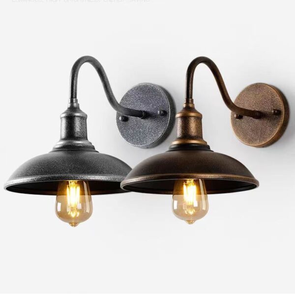 Retro Style Antique Bronze Wall Sconce Light - Image 4