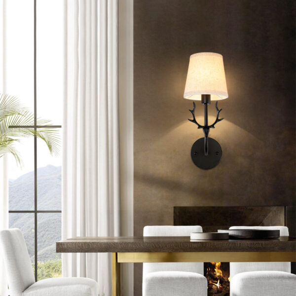 Modern Personality Antler Shape LED Wall Lights - Image 4