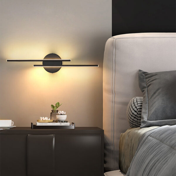 Nordic Style Bedside 2-Light Wall Sconce - Image 2