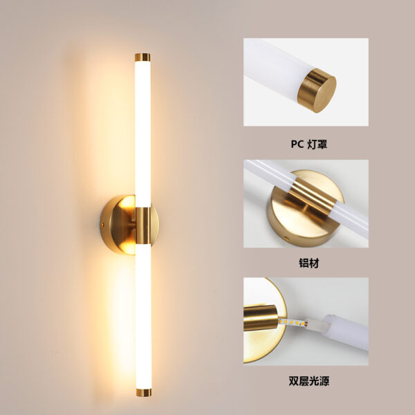 Comfortable Soft LED Bathroom Wall Mirror Light - Image 6